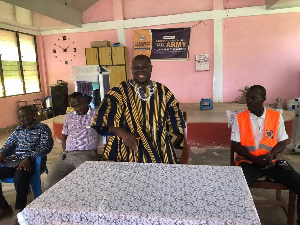 Akyem Mampong in the Atiwa West District connected to the National grid