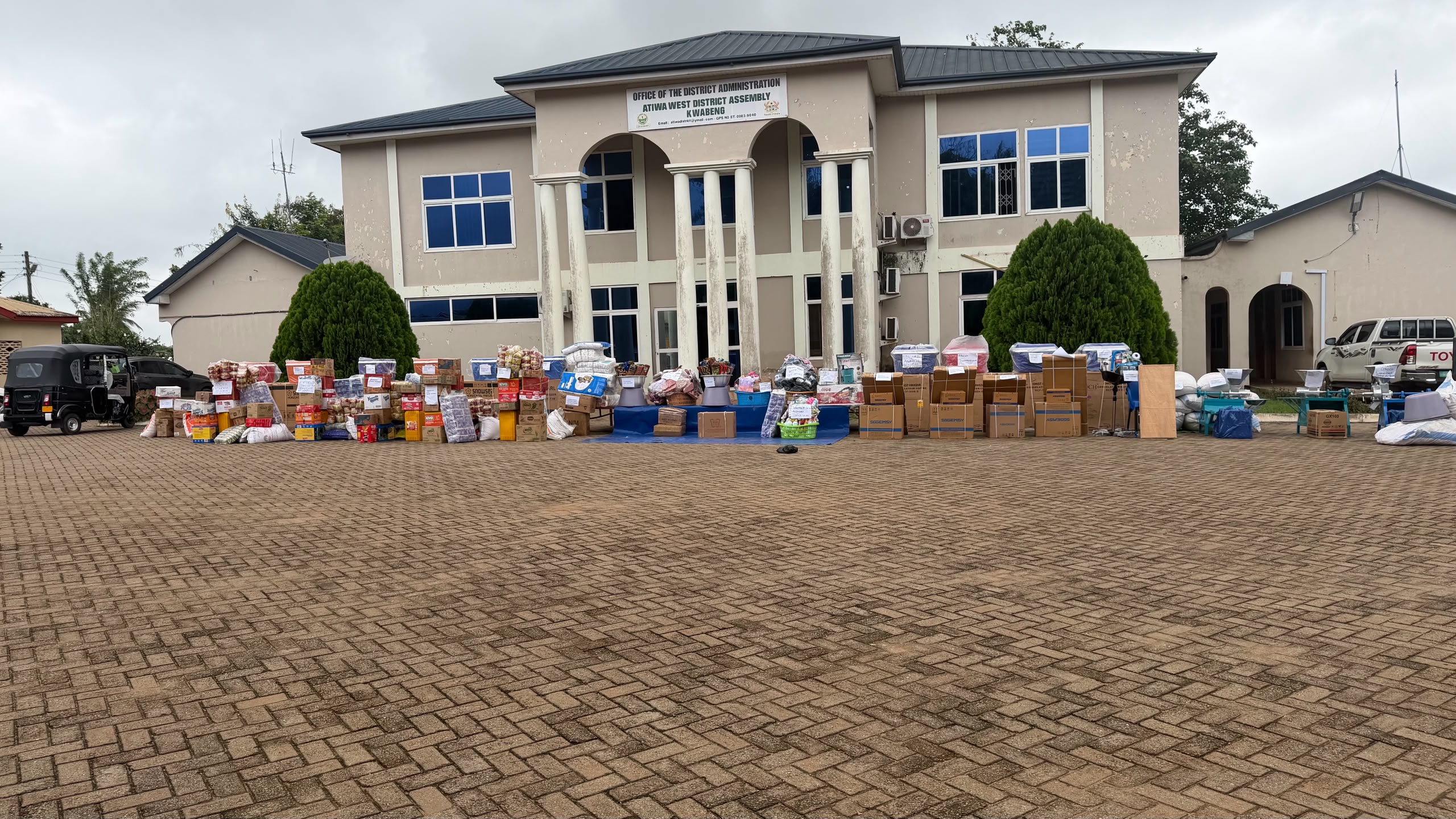 Atiwa West District Assembly Supports 44 PWDs with Start-Up Kits